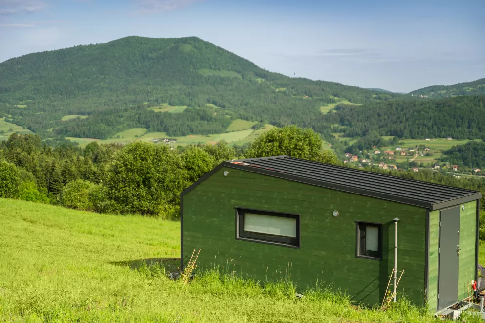 Domek -  Tiny House Moon 3 z jacuzzi
