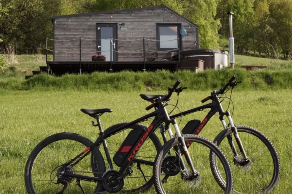 Domek -  Tiny House Moon 3 z jacuzzi